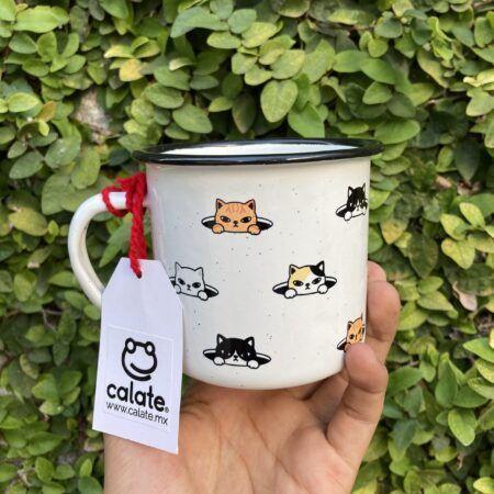 Taza Peltre – Gatitos – Cats